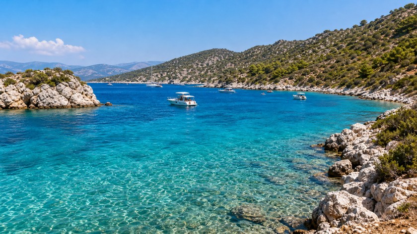 Akvaryum Koyu Bodrum ve berrak deniz