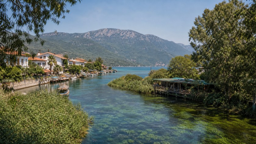 Azmak Nehri Akyaka yakın rota