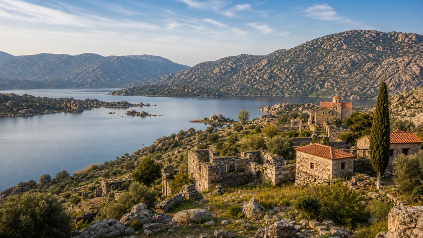 Bafa Gölü ve Kapıkırı çevresi