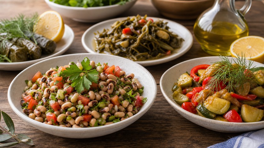 Börülce ve zeytinyağlılar Muğla mutfağı