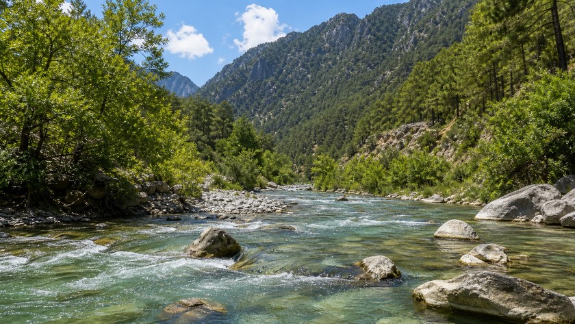 Faralya Kabak yolu ve ulaşım manzarası