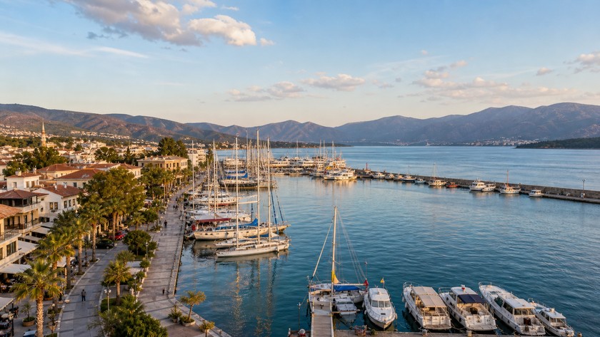 Fethiye merkez ve marina çevresi