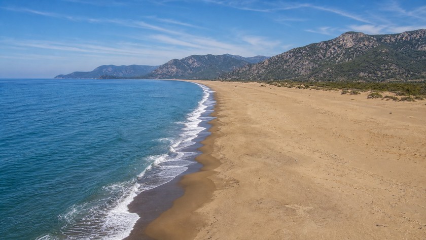 İztuzu Plajı Dalyan sahil rotası