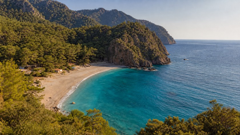 Kabak Koyu Fethiye doğal kıyı rotası