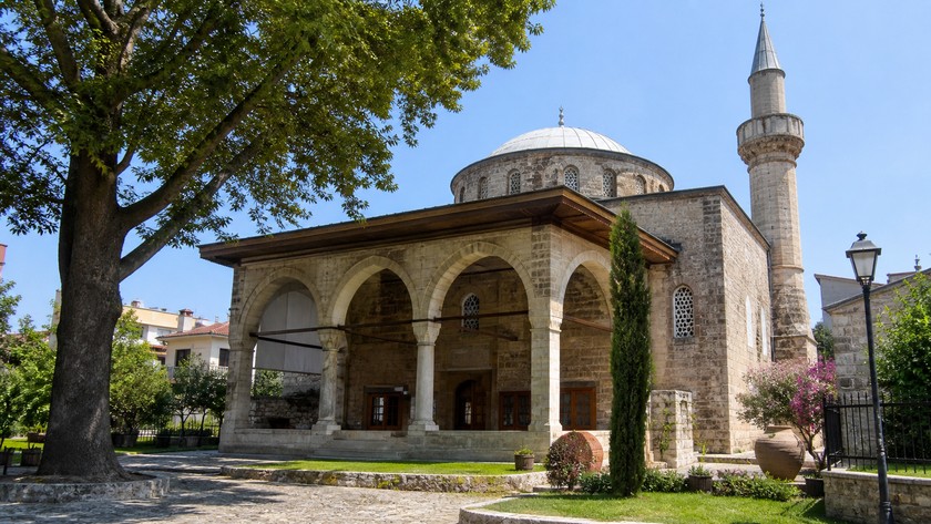 Kurşunlu Camii Menteşe tarihi merkez