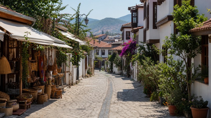 Menteşe şehir rotası ve Arasta çevresi