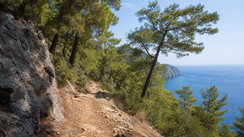Ölüdeniz Kabak Koyu Faralya rota yolu