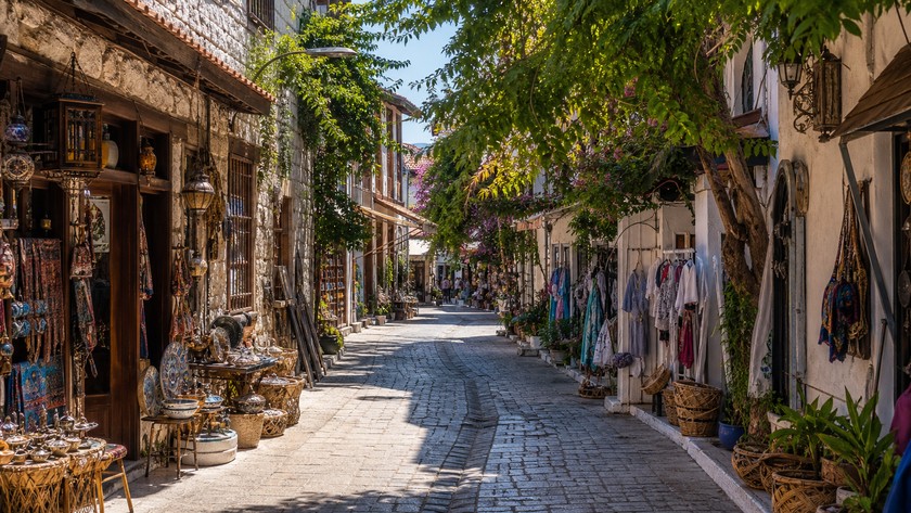 Paspatur Çarşısı Fethiye sokakları