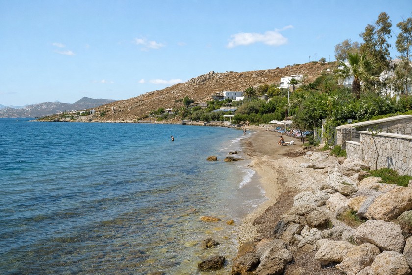 Bodrum batı kıyı dokusu
