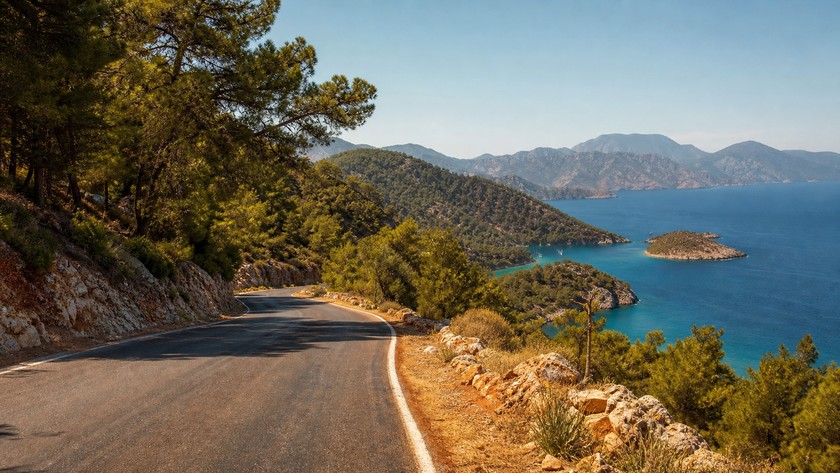 Gemiler Koyu çevresinde Kayaköy ve Fethiye rota atmosferi