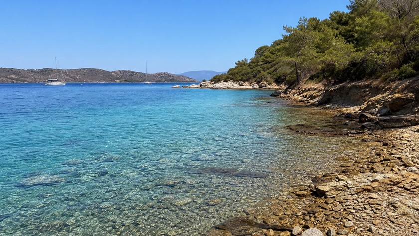 Güvercinlik denizi ve koy dokusu