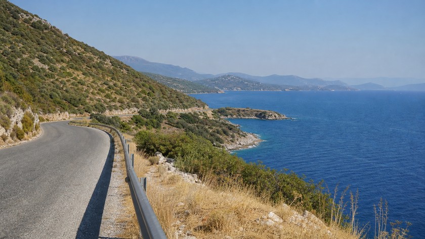 Kadıkalesi çevresinde batı Bodrum kıyı rotası