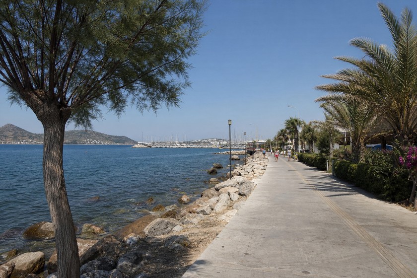 Turgutreis sahil yürüyüşü