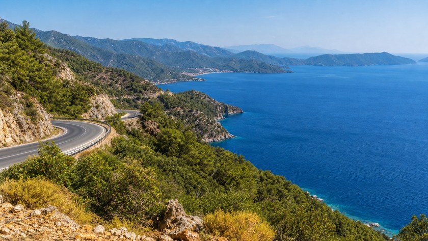 Turunç ve Marmaris arasında kıyı rota hissi