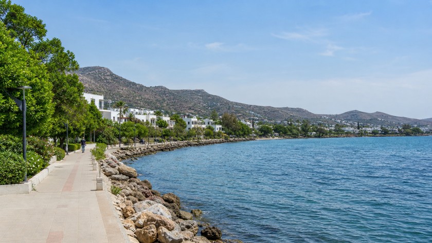 Yahşi Plajı çevresinde Bodrum kıyı rotası