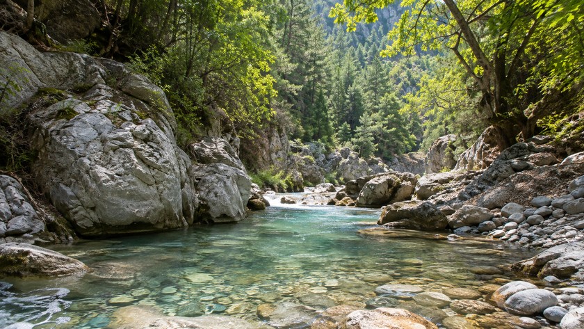 Seydikemer dere ve orman vadisi