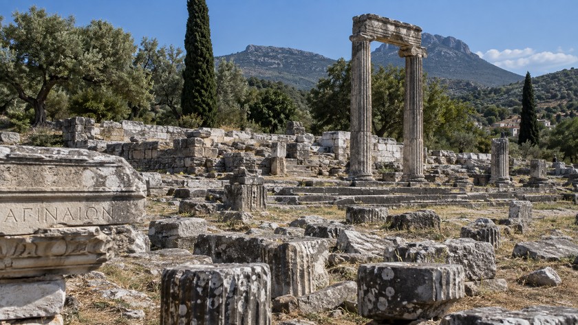 Lagina antik alanı ve kırsal çevre