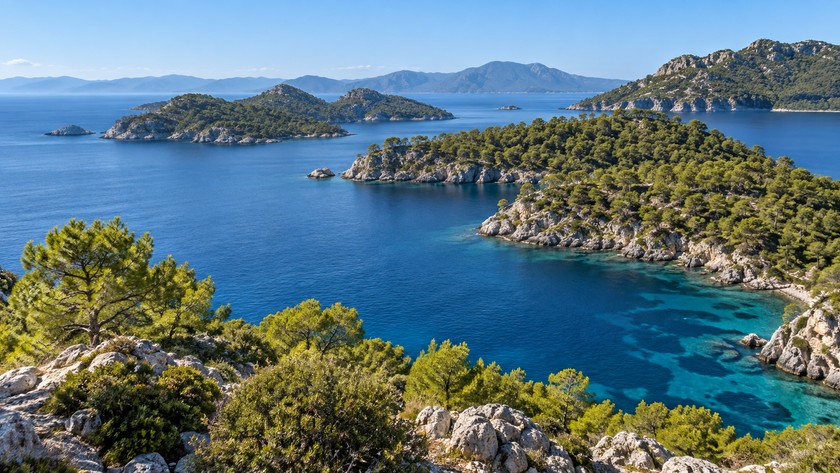 Yediadalar Marmaris doğal kıyı çevresi