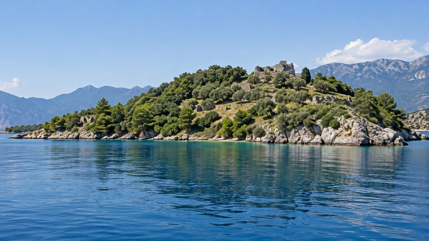 Gemiler Adası Rehberi: Fethiye'de Bizans Kalıntıları ve Ada Rotası