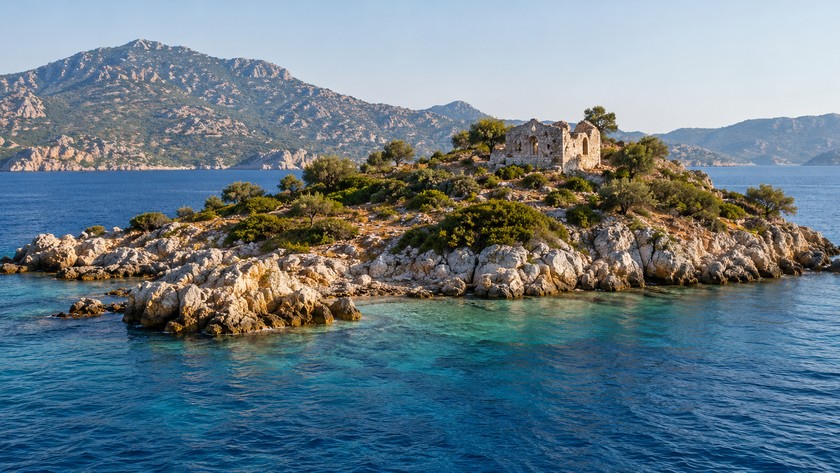 Kamelya Adası Manastırı Rehberi: Selimiye'den Tarihî Ada Rotası